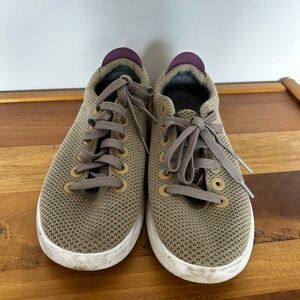 Allbirds Tree Pipers, taupe, size 9